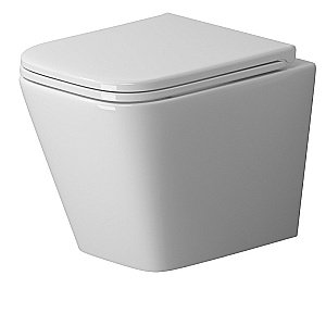 Унитаз подвесной Niagara Atrio NG-9303 белый, с крышкой микролифт, безободковый купить в интернет-магазине Sanbest