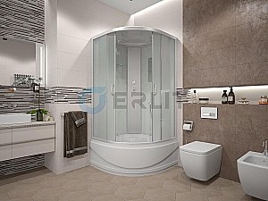 Душевая кабина Erlit Comfrot ER3509TP-C3-RUS 90x90 матовое стекло купить в интернет-магазине Sanbest