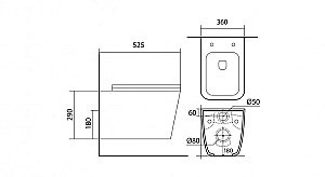Унитаз с инсталляцией Aquatek Либра SET AQUATEK ЛИБРА N KDI21 с белой кнопкой, с крышкой микролифт, безободковый купить в интернет-магазине Sanbest
