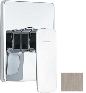 Смеситель для душа Allen Brau Infinity X1 5.21015-BN никель брашированный купить в интернет-магазине сантехники Sanbest