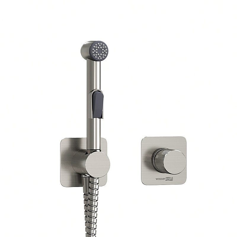 Гигиенический душ WasserKRAFT SET2871 никель купить в интернет-магазине сантехники Sanbest