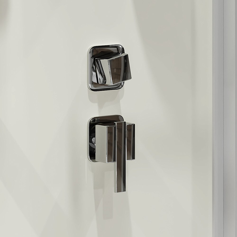 Душевая кабина Niagara Standart ST120/90/15Q 120х90 стекло прозрачное/профиль белый купить в интернет-магазине Sanbest