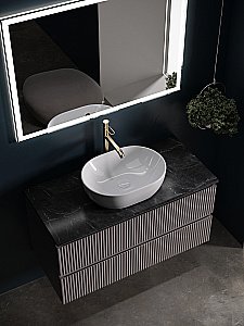 Тумба с раковиной Sancos SNOB R 100 со столешницей, Doha Soft для ванной в интернет-магазине Sanbest