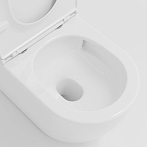 Унитаз-компакт Vincea Globo VT2-14T белый, с крышкой микролифт, с бачком, безободковый, слив-торнадо купить в интернет-магазине Sanbest