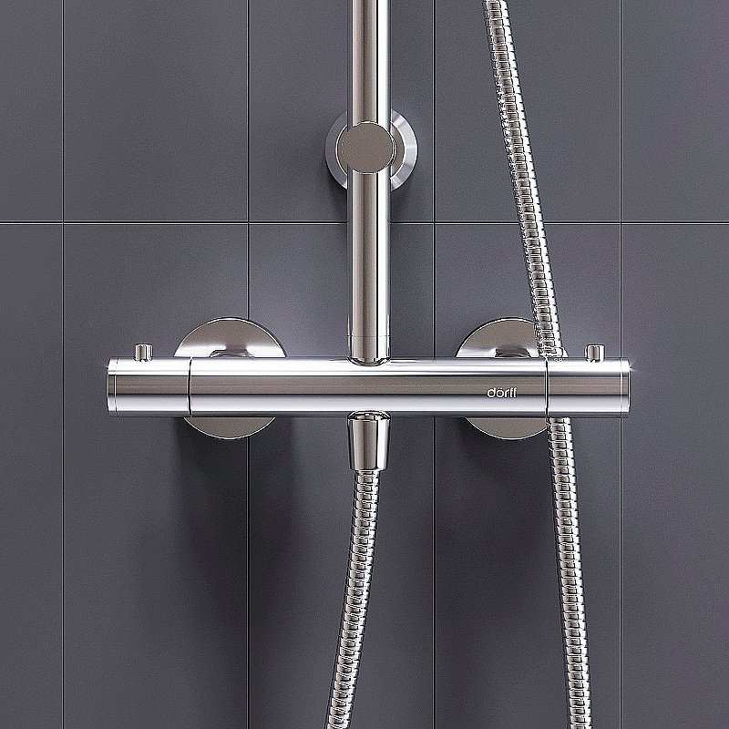 Душевая система Dorff Futura D0710400 хром купить в интернет-магазине сантехники Sanbest