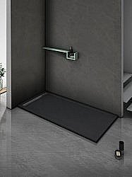 Душевой поддон Weltwasser WW TRS STONE BL 140x90 10000004384 черный купить в интернет-магазине Sanbest