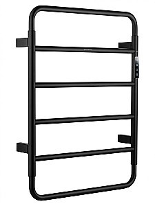 Полотенцесушитель электрический WONZON & WOGHAND WISMAR, Черный матовый (WW-AL201-MB) купить в интернет-магазине сантехники Sanbest