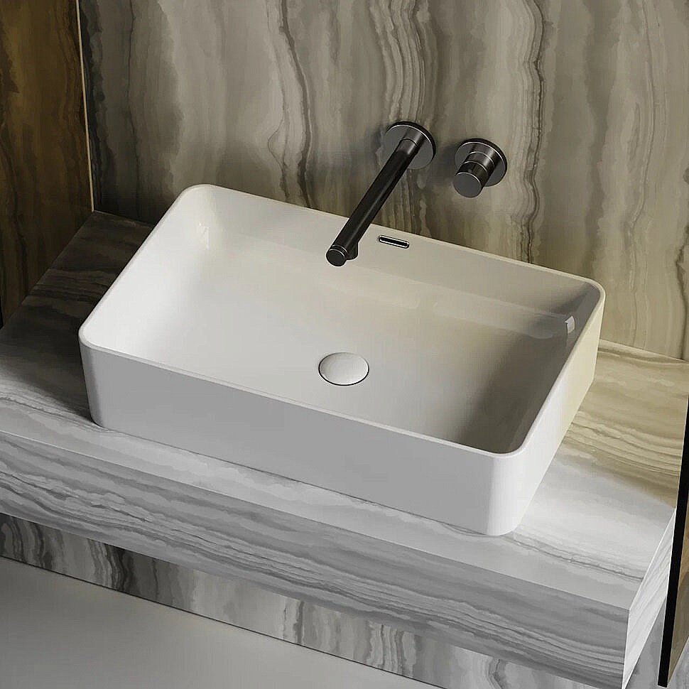 Раковина Ceramica Nova Element CN6065 белая купить в интернет-магазине Sanbest