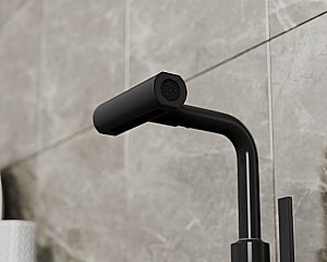 Смеситель для кухни Rush Tinos TI3732-17Black черный матовый купить в интернет-магазине сантехники Sanbest