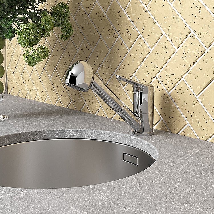 Смеситель для кухни PAINI Pilot 04CR568RU хром купить в интернет-магазине сантехники Sanbest