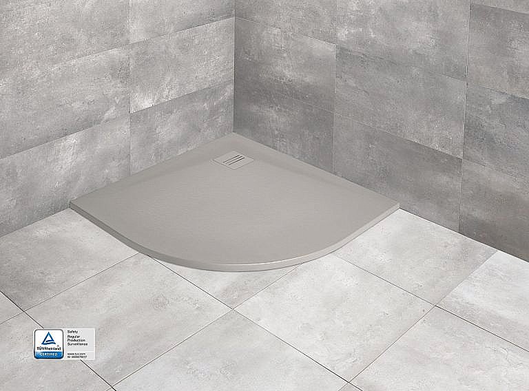 Душевой поддон Radaway Kyntos A 100x100 HKA100100-74 cemento купить в интернет-магазине Sanbest