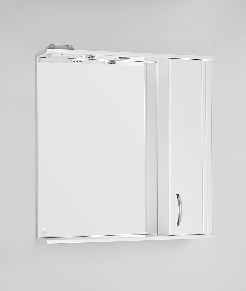 Зеркало со шкафом Style Line Панда 75/С в ванную от интернет-магазине сантехники Sanbest