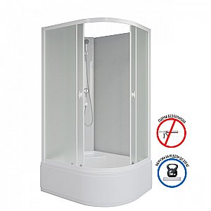 Душевая кабина Niagara Promo, асимметричный поддон, акриловый купить в интернет-магазине Sanbest