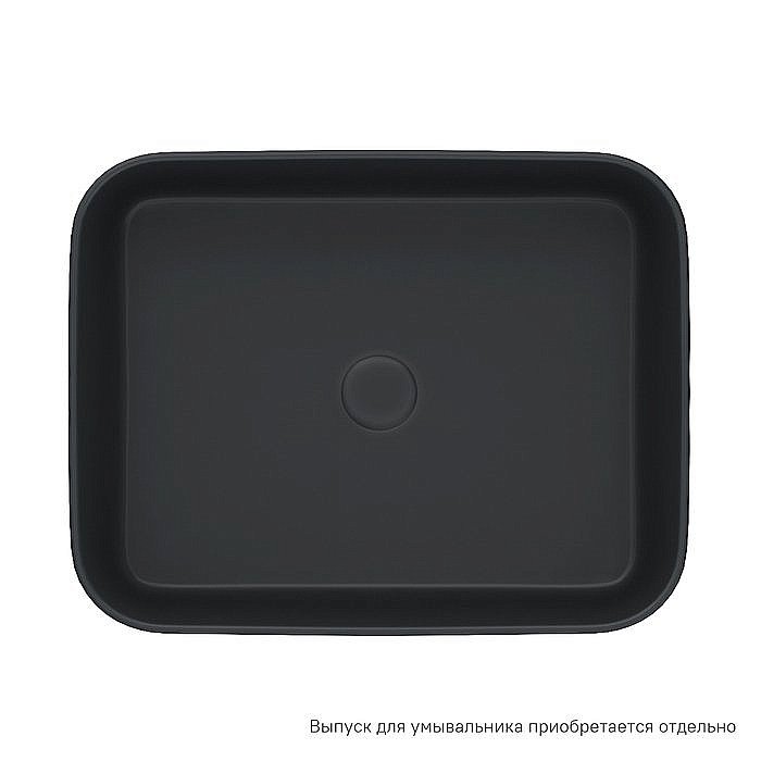 Раковина накладная Iddis Bridge BRIBM05i27 черный купить в интернет-магазине Sanbest