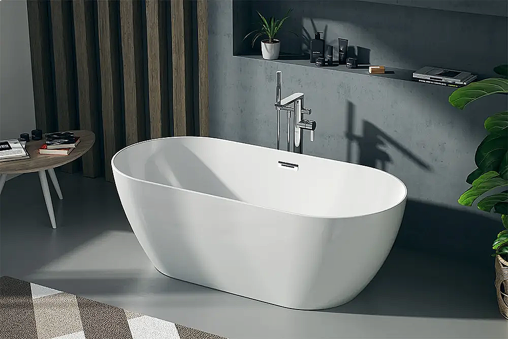 Ванна акриловая CeruttiSpa d'ISEO 9903 160x75 белая купить в интернет-магазине Sanbest