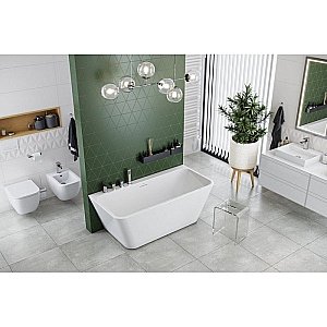 Ванна акриловая Excellent Lila 2.0 WAEX.LIL2.160L.WHN 160x73 белая купить в интернет-магазине Sanbest