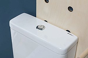 Унитаз-компакт Aquanet Rimless Cetus BL-102N-TPT с крышкой микролифт, с бачком, безободковый купить в интернет-магазине Sanbest