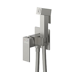 Гигиенический душ со смесителем Cezares SLIDER-DIF-IN сатин купить в интернет-магазине сантехники Sanbest