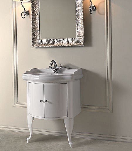 Раковина Kerasan Retro 70 104601*1 белая купить в интернет-магазине Sanbest