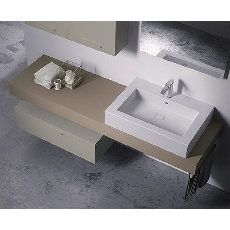 Раковина накладная Globo Incantho 71 IN071A.BI*0 белая купить в интернет-магазине Sanbest