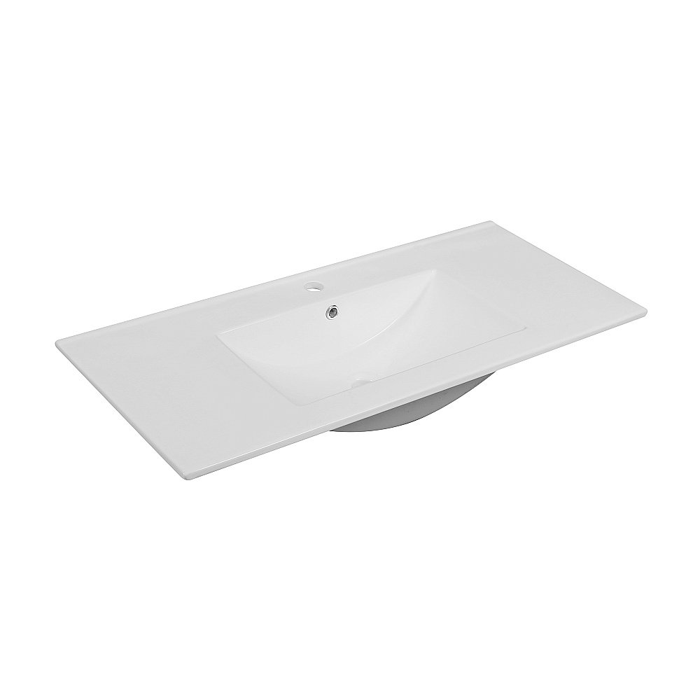 Раковина Oliveeka Built-in 101 NS2001-100 белая купить в интернет-магазине Sanbest