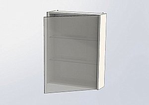 Зеркальный шкаф Aquanet Палермо 60 купить в интернет-магазине сантехники Sanbest