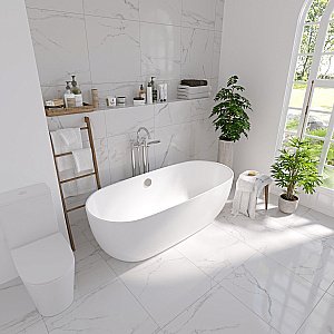 Ванна акриловая GROSSMAN Classic GR-2501 170x80 белая купить в интернет-магазине Sanbest