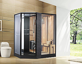 Душевая кабина Orans Diamond 89103RBLH 180x130 правая купить в интернет-магазине сантехники Sanbest