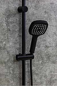 Душевая система Orange Aristo M19-944b черный матовый купить в интернет-магазине сантехники Sanbest