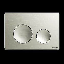 Кнопка для инсталляции Ceramica Nova Balance CN12-001BN брашированный никель купить в интернет-магазине сантехники Sanbest