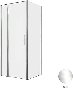 Душевой уголок Allen Brau Priority 90x80 3.31025.00 + 3.31040.00 прозрачный/хром купить в интернет-магазине Sanbest