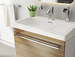 Раковина Creavit Epic 80 EP080.00000 белая купить в интернет-магазине Sanbest