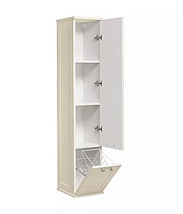 Шкаф-колонна Акватон Леон 30 дуб бежевый для ванной в интернет-магазине сантехники Sanbest