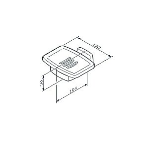 Мыльница AM.PM GEM A9034222 купить в интернет-магазине сантехники Sanbest