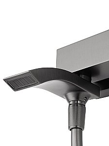 Смеситель для ванны с душем WONZON & WOGHAND FIT, Темный графит (WW-88639009-BGM) купить в интернет-магазине сантехники Sanbest