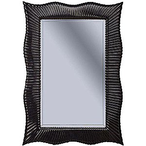 Зеркало Boheme NeoArt Soho 558 черное в ванную от интернет-магазине сантехники Sanbest