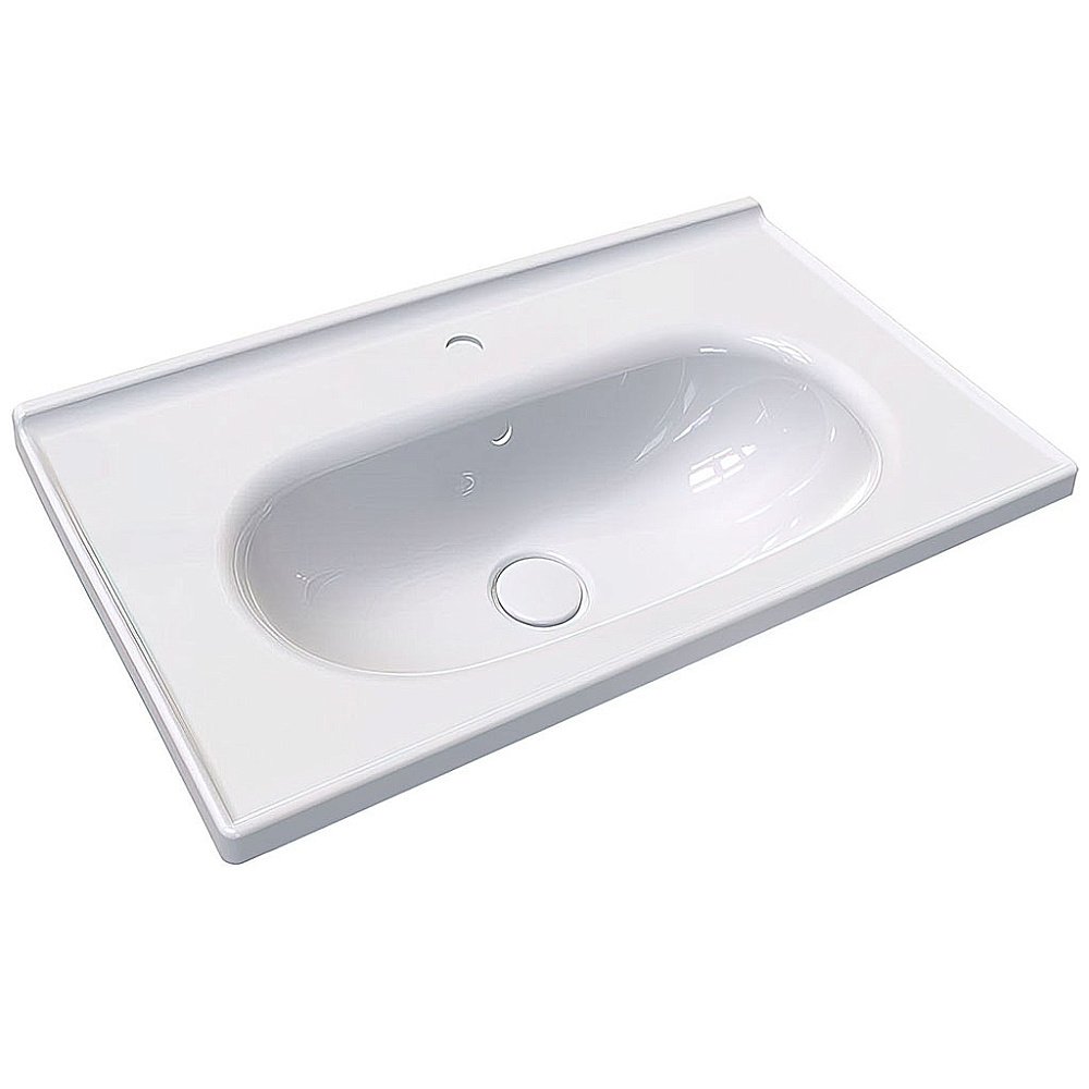 Раковина мебельная Bien Ferra 70 FELK070B1FD1W5000 белая купить в интернет-магазине Sanbest