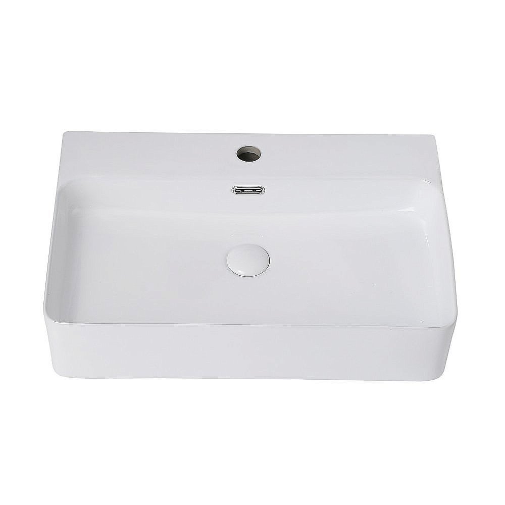 Раковина накладная ABBER Rechteck AC2201 белая купить в интернет-магазине Sanbest