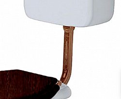 Труба для бачка низкая SIMAS Arcade D23 бронза купить в интернет-магазине сантехники Sanbest