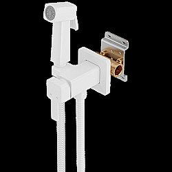 Гигиенический душ Elghansa 22Q0017-White (Set-112) белый купить в интернет-магазине сантехники Sanbest