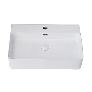 Раковина накладная ABBER Rechteck AC2201 белая купить в интернет-магазине Sanbest