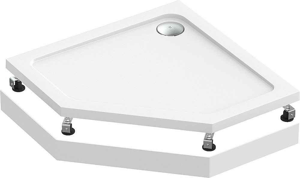 Душевой поддон Good Door Пента 90x90 Белый купить в интернет-магазине Sanbest