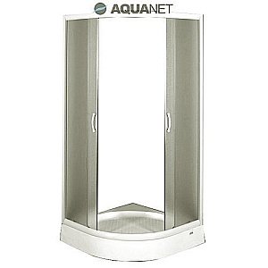 Душевой уголок Aquanet AQ7 80х80 стекло матовое/профиль белый купить в интернет-магазине Sanbest