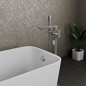 Смеситель для ванны D&K Bayern.Liszt DA1516001 хром купить в интернет-магазине сантехники Sanbest