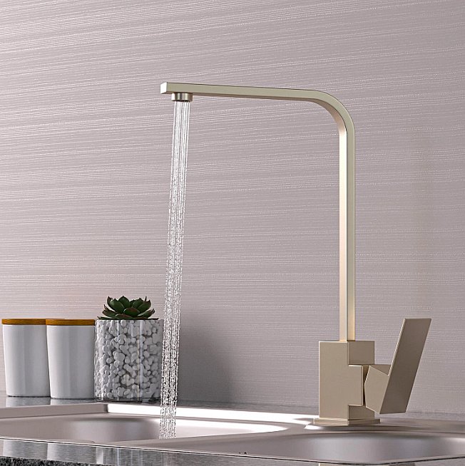 Смеситель для кухни 35k MIXLINE MLSS-0318 купить в интернет-магазине сантехники Sanbest