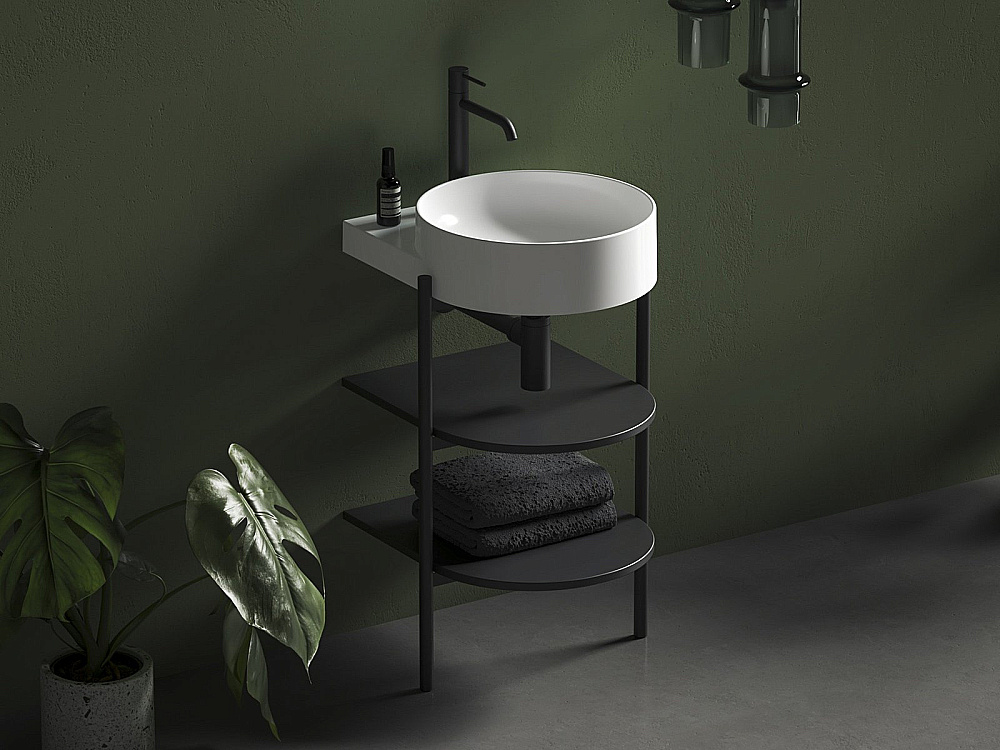 Раковина Ravak Yard 400 XJX0E240001 белый матовый купить в интернет-магазине Sanbest