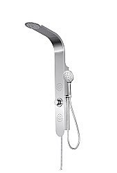 Душевая панель Taliente TA-G-S03C стальная/хром купить в интернет-магазине сантехники Sanbest