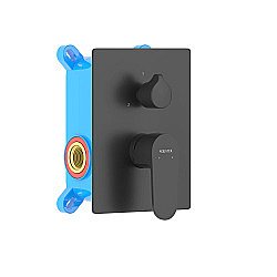 Смеситель для ванны Aquatek Оберон AQ1246MB черный матовый купить в интернет-магазине сантехники Sanbest