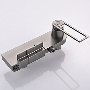 Душевая система Black&White Universe UK9900MG оружейная сталь купить в интернет-магазине сантехники Sanbest