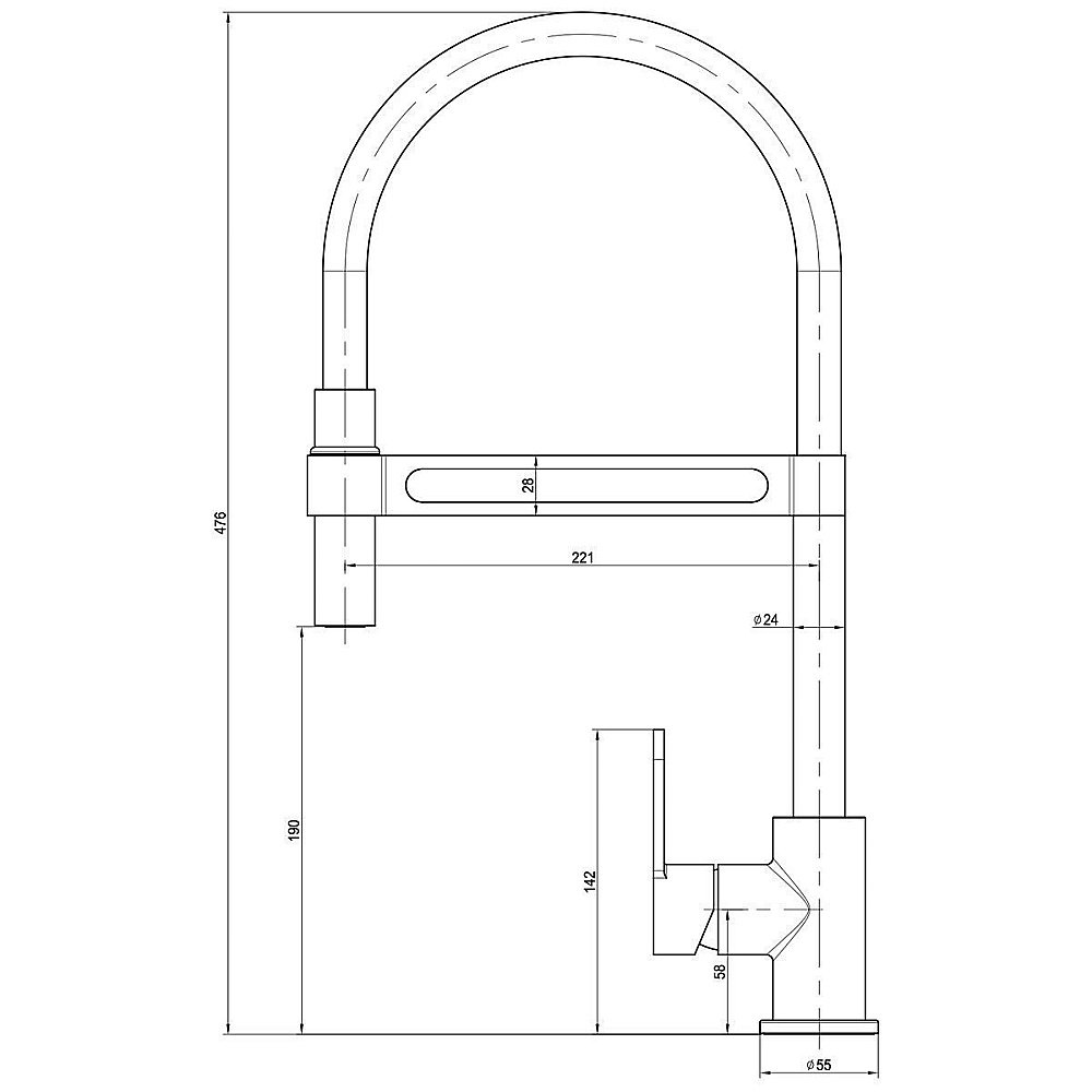 Смеситель для кухни Lemark Soul LM6006C купить в интернет-магазине сантехники Sanbest